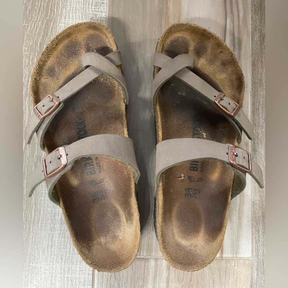 Size 38 Birkenstock sandals
